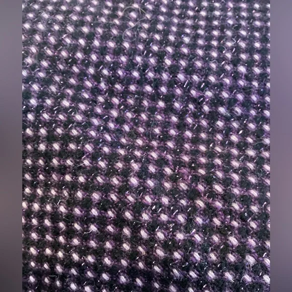 Miss Sixty Double Breasted Tweed Wool Blend Pea Coat L - Picture 14 of 16